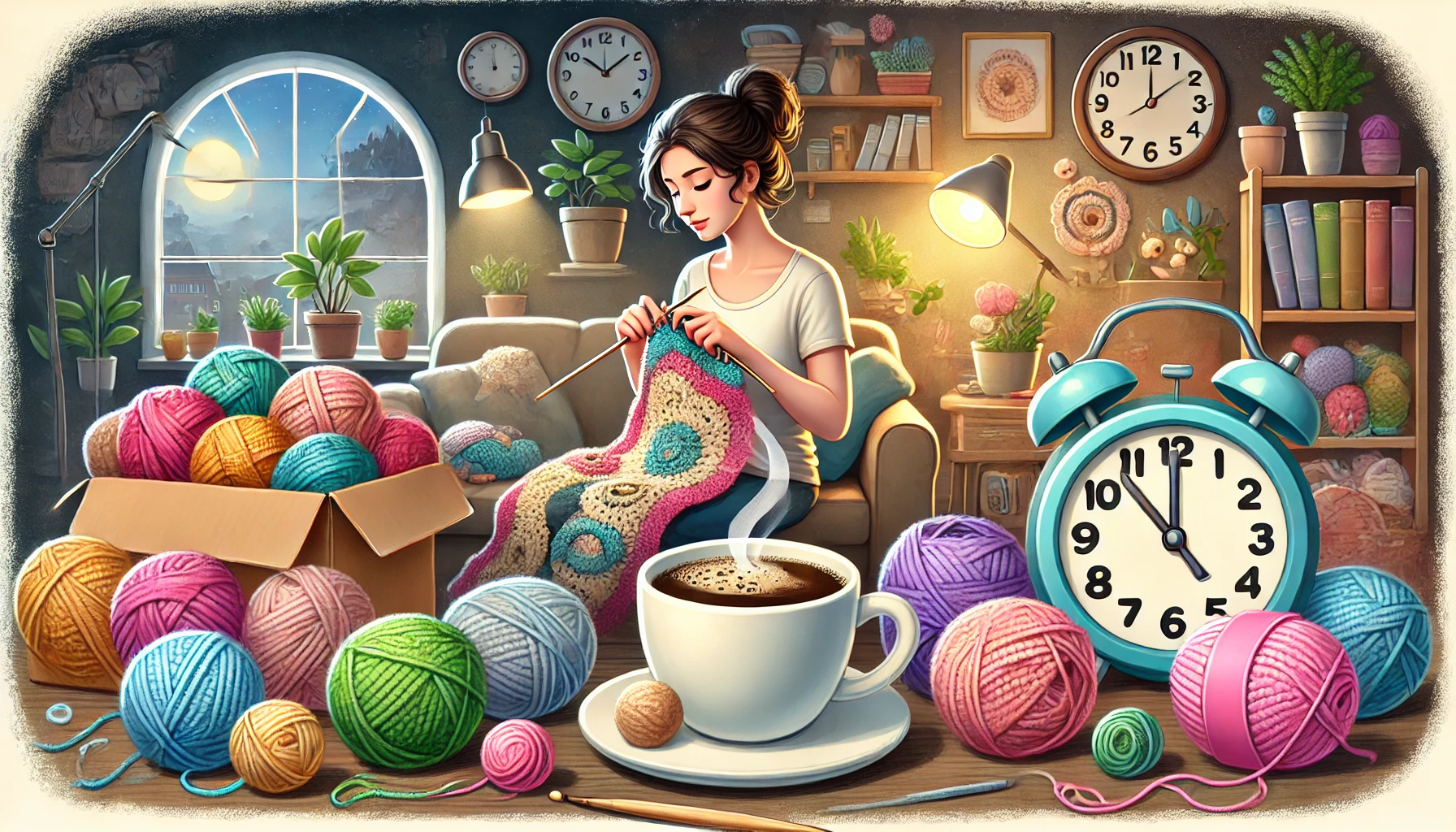 -A-cozy-scene-showing-a-crocheter-with-a-cup-of-coffee-working-on-a-detailed-crochet-project.-In-one-part-of-the-image-the-coffee-cup-is-steaming-sym.webp